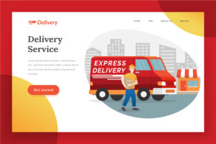 Delivery Service Landing Page