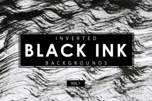 Inverted Black Ink Backgrounds 1