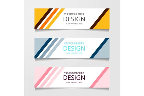Modern Vector Design Banner Backgrounds