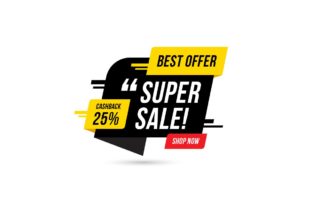 Sale Banner Template - Super Sale 1: A Powerful Tool for Effective Promotions