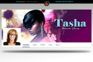 Watercolor Facebook Timeline Template