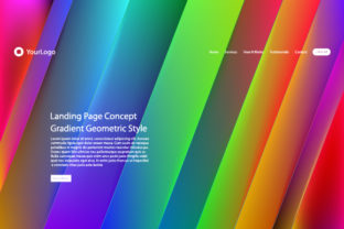 Website Header for Landing Page Template: A Versatile Design Solution